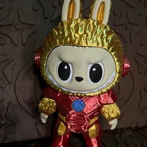 Labubu Iron Man by 3D print
